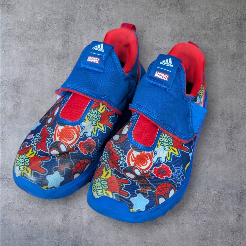 Adidas X Marvel Suru365 "Spiderman" Slip-on Kids Sneakers